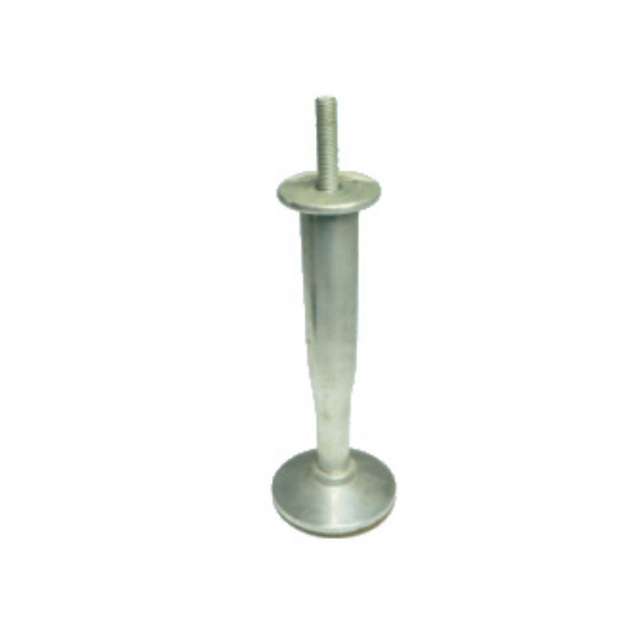 Brush 150mm Height Aluminum Furniture Sofa Leg