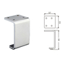 Silver Color Brushed Metal Furniture Leg for Sofa