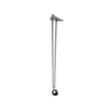 Popular Steel Metal Powder Coated Chrome Plated Furntiure Leg with Caster