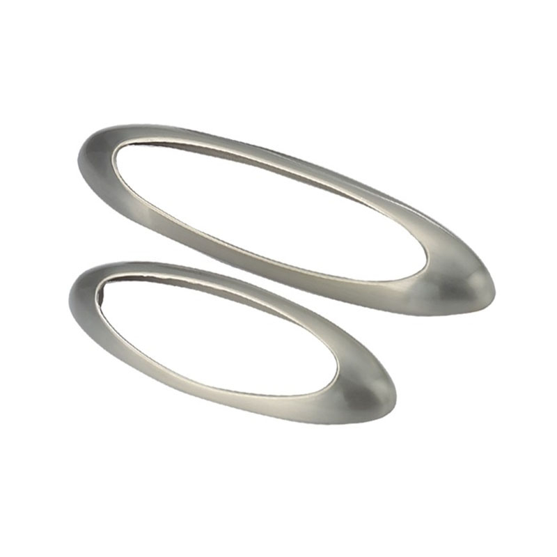 Factory Supply Zinc Alloy Center Distance 96mm Oval Drawer Handle Office Handle Dresser Handle