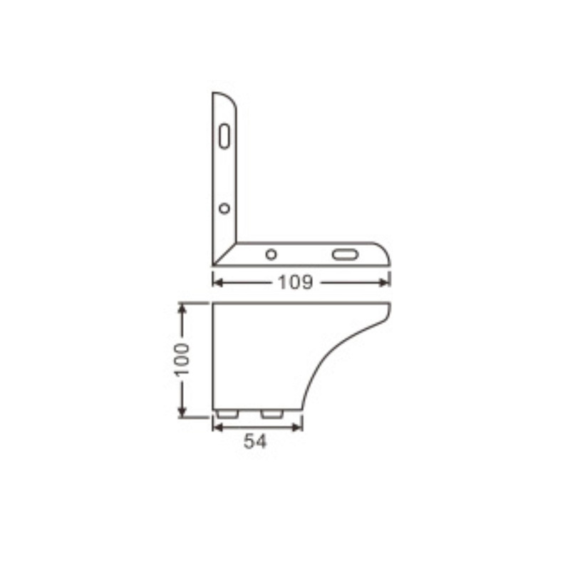 corner L shaped sofa legs