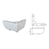 Decorative Furniture Corner Metal Legs for Sofa