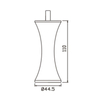 Cabinet Metal Adjustable Leg for Kitchen Furniture