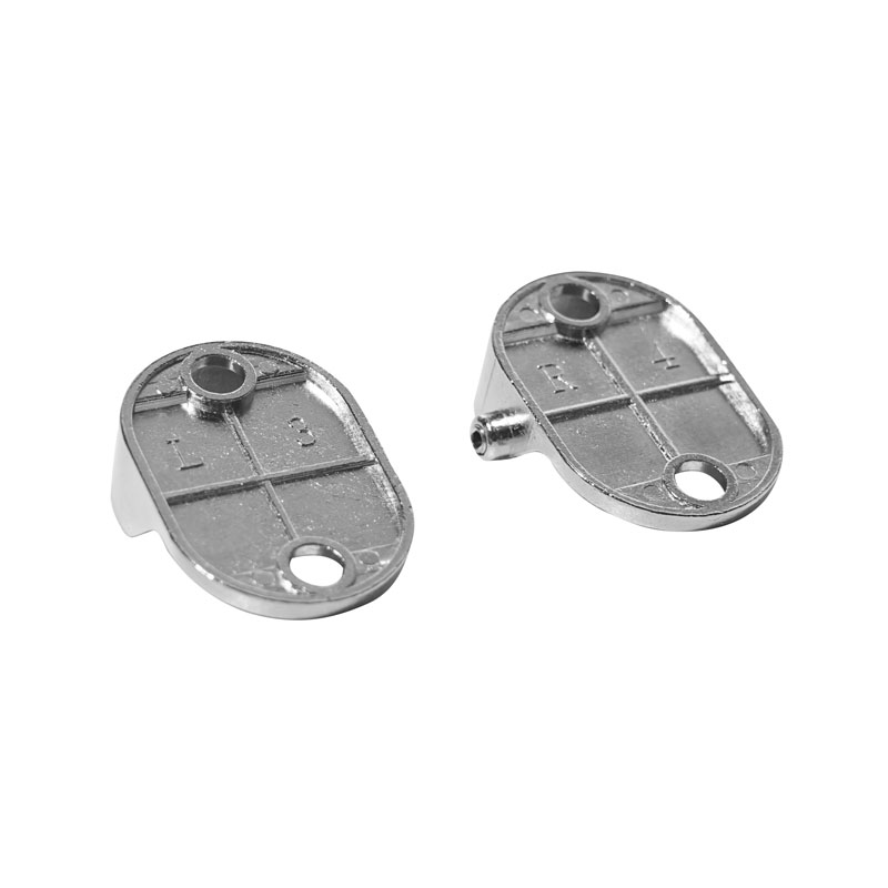Zinc Alloy Wardrobe Rail Support Tube Holder Colset Accessories