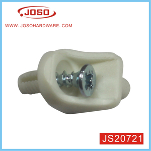 White Plastic Shelf Support Stud Pegs for Cabinet