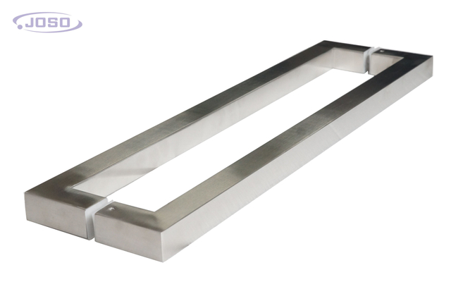 Tubular Stainless Steel Handle for Glass Door Office Door Tempered Handle Cc570mm A2 Grade SUS304 Brushed Finish