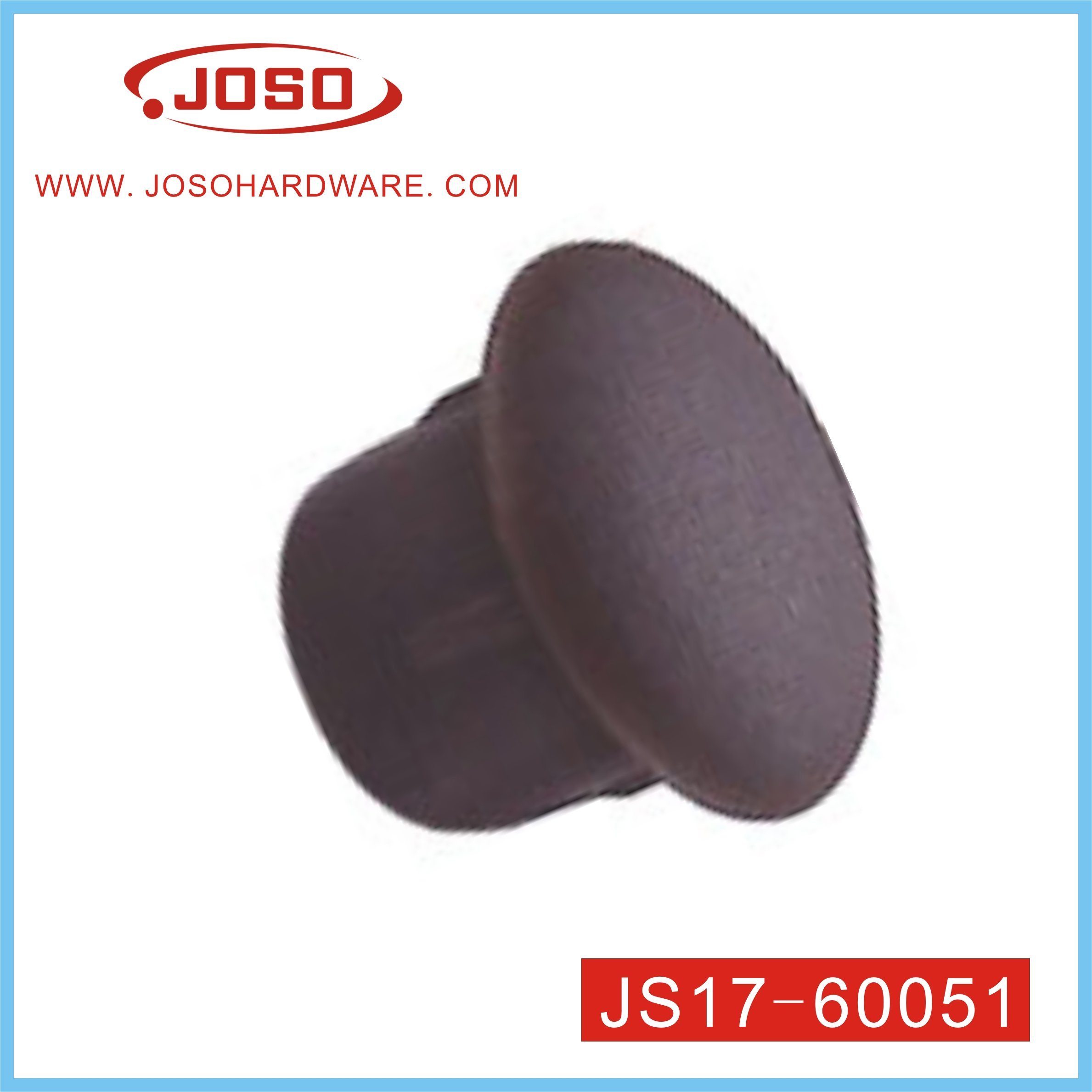 White Plastic Mushroom Bolt Cap of Furniture Hardware for Sofa Leg