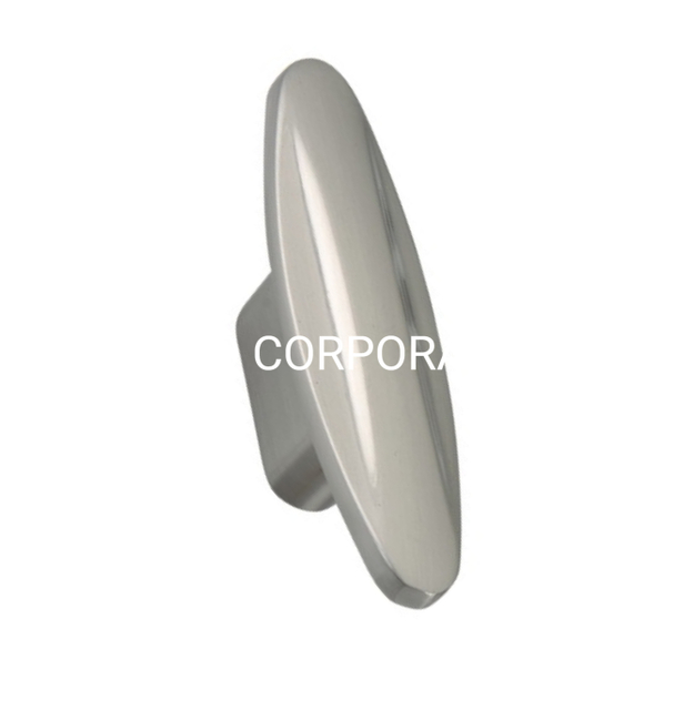 Fashion 55mm Zinc Alloy Oval Drawer Knob Office Handle Furniutre Handle Wardrobe Knob