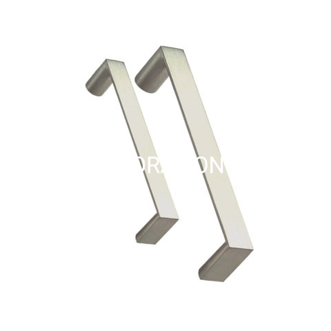 Factory Supply 96mm Zinc Alloy Brushed T Style Door Handle Bedroom Handle