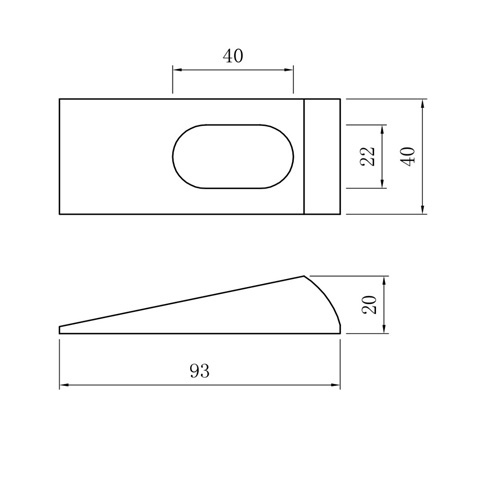 rail support