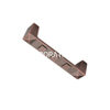Classical Zinc Alloy Antique Copper Furniture Rectangle Handle Drawer Handle Closet Handle