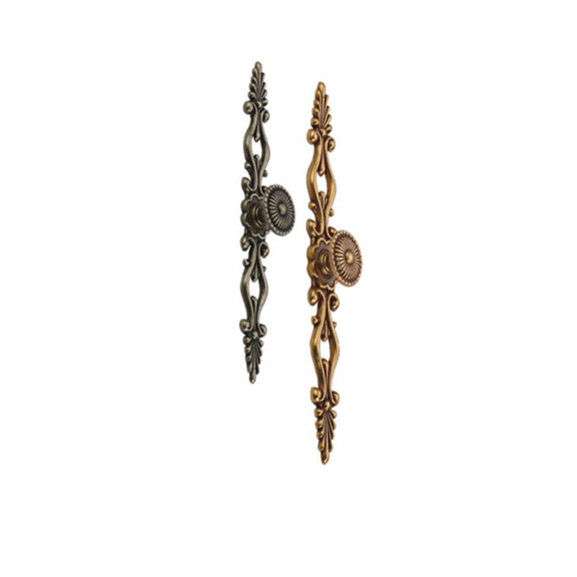 Zinc Alloy 175mm 220mm Classical Style Drawer Handle Cabinet Handle