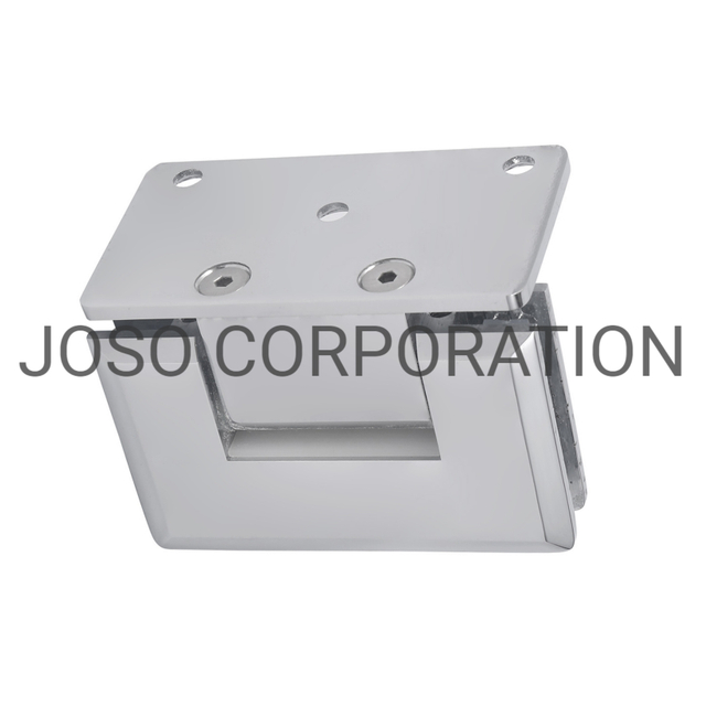 Glass Clamp Glass Clip 90 Degree Glass To Wall Brass Bathroom Accessories for 8-10mm Glass