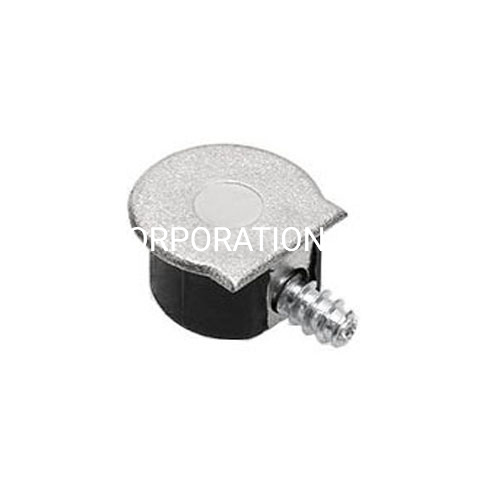 Factory Supply Zinc Alloy with Plastic Shelf Support with Screw Furniture Accessories