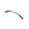 Brush and Bright Chrome Zinc Alloy 64mm Drawer Handle Kithchen Handle