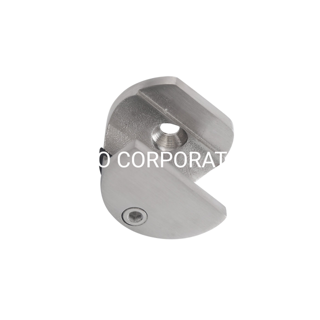 Stainless Steel 304 Sliding System Glass Clamp for Glass Door Bathroom Hardware Sets