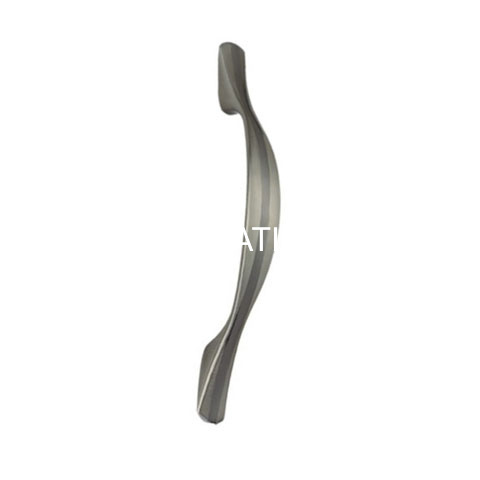 Zinc Alloy 128mm Bow Shape Cabinet Handle Drawer Handle Wardrobe Handle