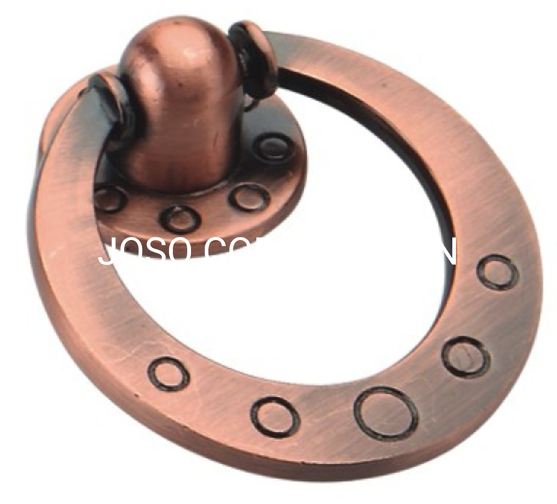 Fashion Zinc Alloy Ring Handle Antique Copper Handle Furniture Handle Furniture Hardware
