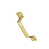 Fashion Zinc Alloy Arch Chrome Plated Pull Handle Kitchen Handle Cabinet Handle