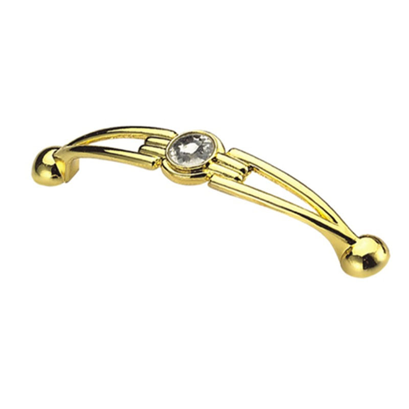 Zinc Alloy 64mm 96mm Decoration Handle Hotel Furniture Handle