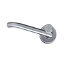 Stainless Steel 304 SUS201 Door Lever 145mm Furniture Handle Kitchen Handle