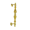 Factory Supply Zinc Alloy 300mm 450mm Black And Golden Door Furniture Handles Furniture