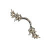 European Style Zinc Alloy Sliver 64mm Drawer Handle Cabinet Handle Furniture Handle