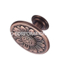 Factory Supply Zinc Alloy Antique Copper 32mm Drawer Knob Cabinet Knob