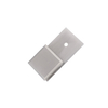 Wall To Glass Door Clip 180 Degree Brass Clip for Bathroom door hardware sets