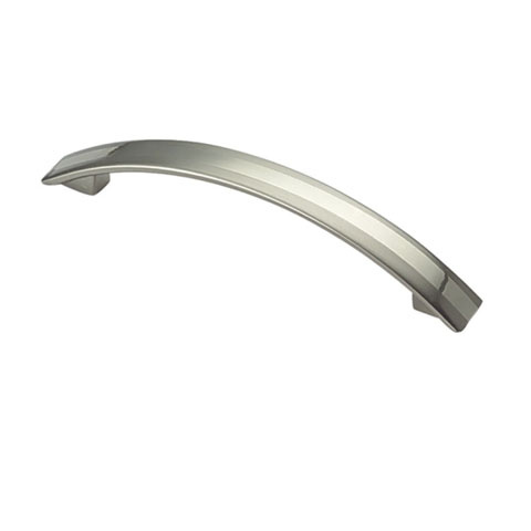 Factory Supply Zinc Alloy 96mm Brushed Golden Furniture Pull Handle Fashion Handle