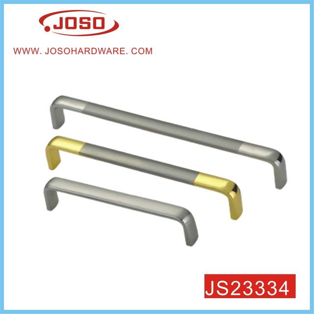 Brushed and Chromed Bow Style Furniture Handle for Desser Drawer