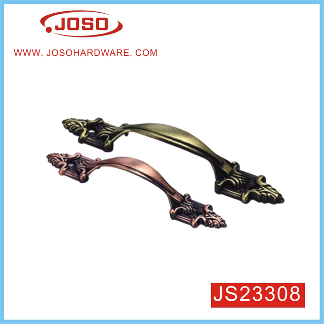 European Retro Style Antique Brass Furniture Handle for Bedroom Drawer