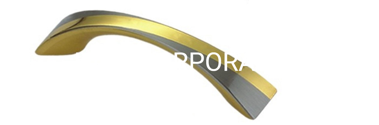 European Style Zinc Alloy Decoration Handle Double Colour Metal Handle Small Handle