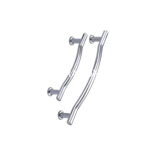 European Style 64mm Zinc Alloy Bright Chrome Plated Fashion Cabinet Handle