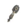 Zinc Alloy Antique Copper 50mm Closet Handle Kitchen Handle Kitchen Knob