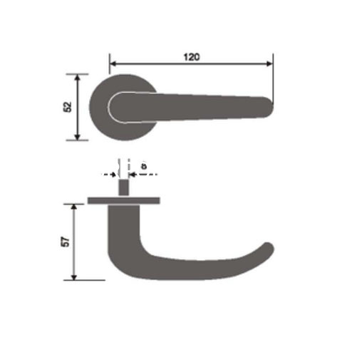push door handle 