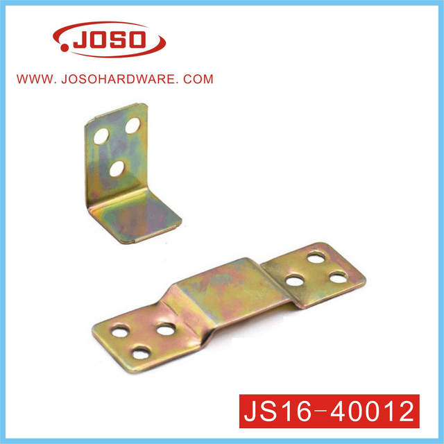 Customized Zinc Plated Metal Stamping Corner for Cabinet