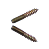 Steel Double Thread Dowel Screw Furniture Hardware Wood Screw Wardrobe Screw