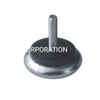 Factory Supply M8 White Metal with Plastic Adjustable Bolt Table Leg Screw