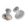Factory Supply 34mm Zinc Alloy Ceramics Handle Chest Handle Kitchen Handle