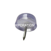 Factory Supply Plastic Transparent 18mm Table Nail Glide Chair Protector Connector