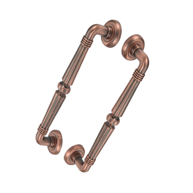 Zinc Alloy Antique Copper 300mm Door Handle Classical Handle