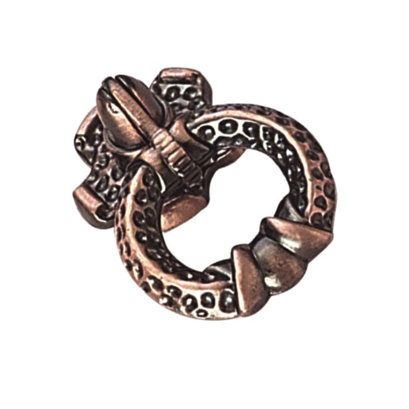 Metal 30mm Antique Copper Door Ring Handle Drawer Handle Furniture Handles