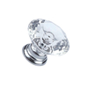 Factory Supply 19mm 22mm 25mm Crystal Drawer Zinc Alloy Handle Cabinet Handle