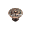 Zinc Alloy Drawer Knob Classic Furniture Handle Antique Brass Plated Handle