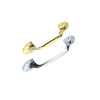 Factory Supply Classical 85mm Goden and Brushed Furniture Handle Drawer Handle