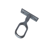 Factory Supply Wardrobe Rail Centre Bracket for Oval Clothes Bar