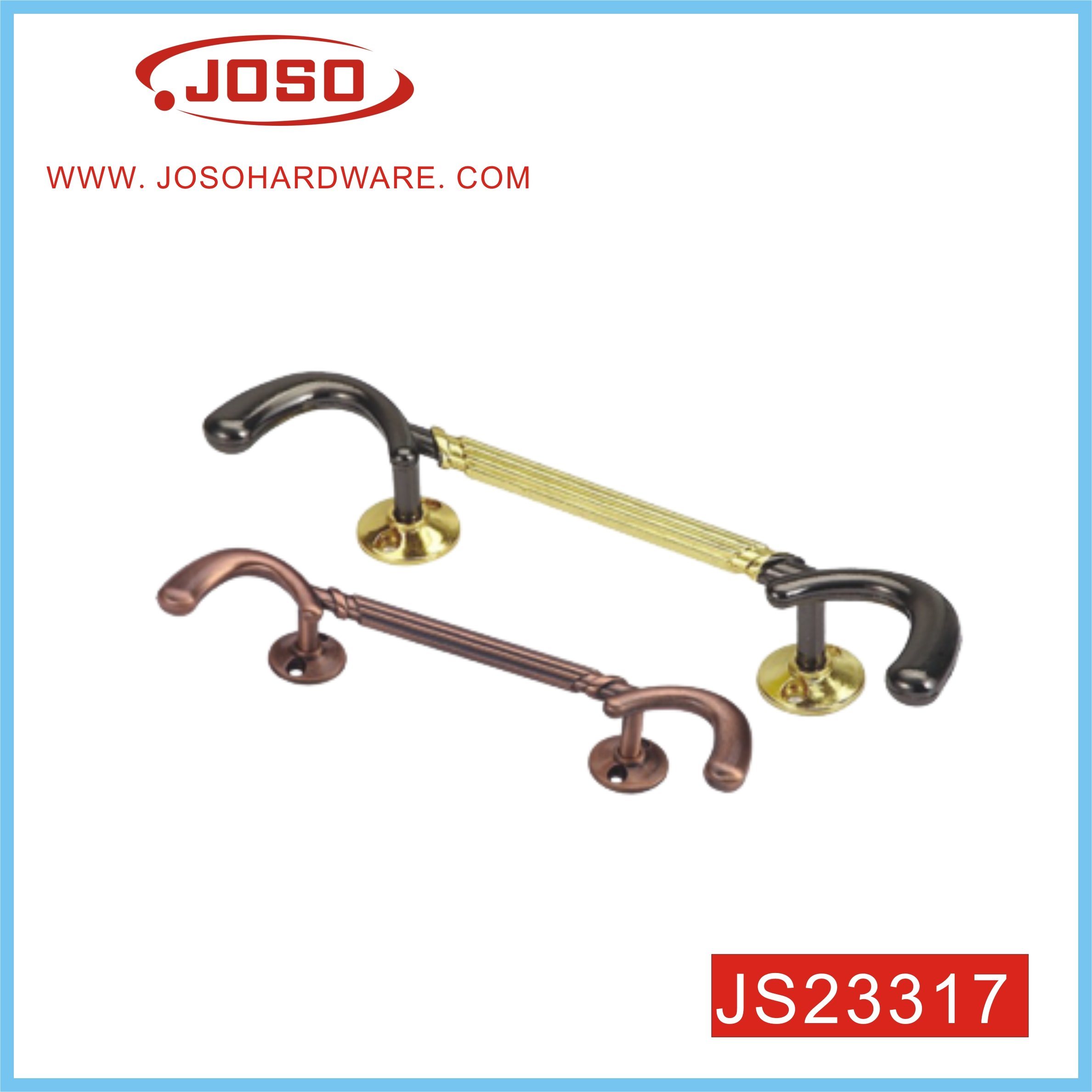 Modern Hook Style Antique Copper Furniture Pull Handle for Dresser Drawer