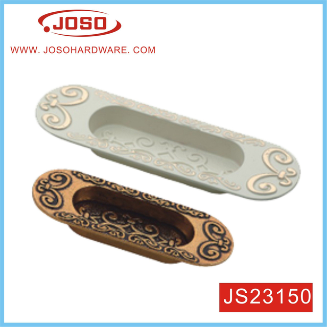 Oval Reccessed Pull Handle of Furniture Hardware for Cabinet
