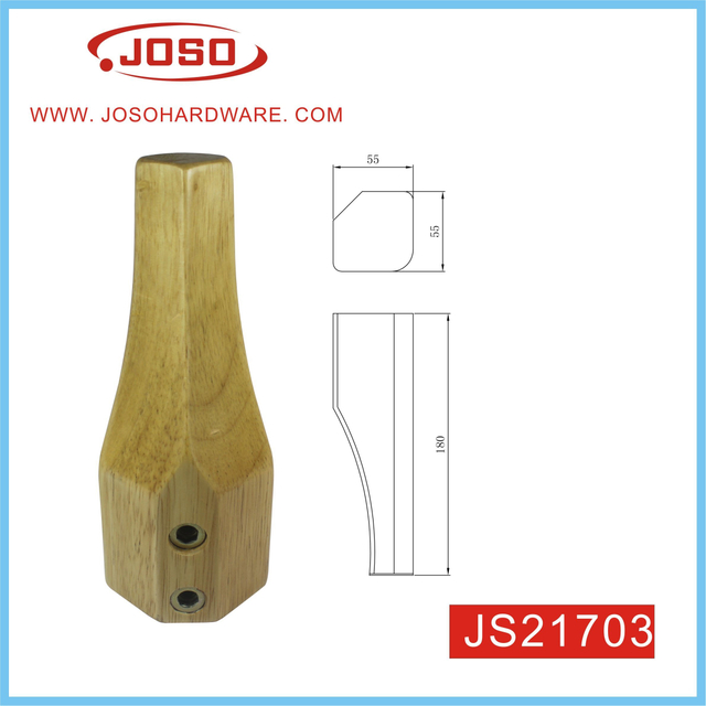 Solid Wood Furniture Rectangle Leg for Sofa and Table in Living Room
